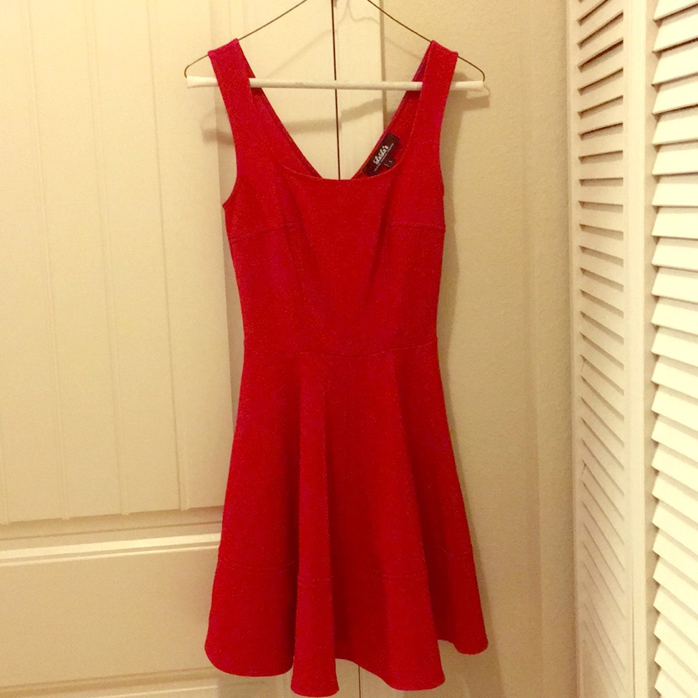 LuLu’s Red Skater Dress